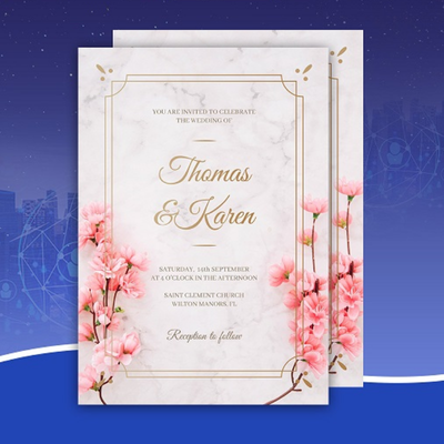 In thư mời sự kiện chuyên nghiệp